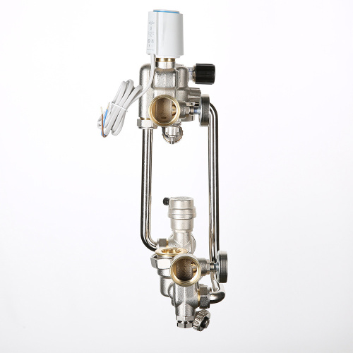 Насосно-смесительный узел с сервоприводом, без насоса, монтажная длина насоса 180 мм (M) VALTEC