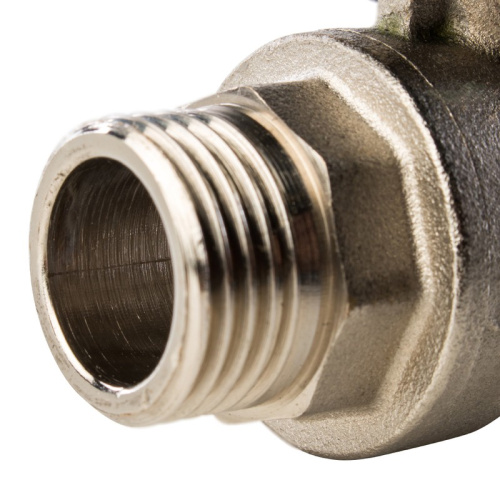 Полнопроходной шаровый кран  1" ручка бабочка резьба внутренняя - наружная STOUT 