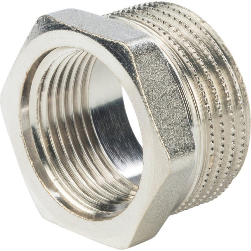 Фитинг STOUT Футорка 1/2 x 1/4   SFT-0029-001214 наружная - внутренняя резьба латунь никелированная