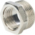 Фитинг STOUT Футорка 1/2 x 1/4   SFT-0029-001214 наружная - внутренняя резьба латунь никелированная