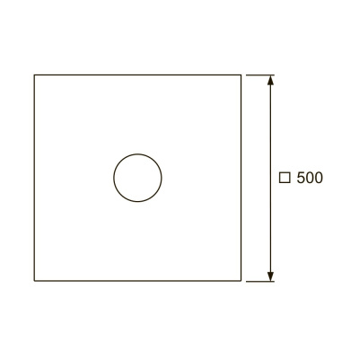 Гидроизоляционная пленка EPDM, обрезаемая по месту, для зажимных фланцевых соединений TECEdrainpoint