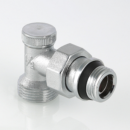 Клапан настроечный угловой (с доп. уплотнением) 1/2" * Евроконус VALTEC VT.019.NER.04