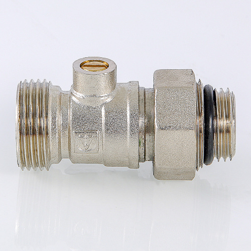 Клапан для нижнего подключения3/4"радиатора(в комплекте с адаптером 1/2евроконус)  мультифлексVALTEC