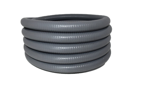 Шланг из пластичного ПВХ ElasticFlex д. 100 х 110 мм гибкая клеевая труба (25 метров бухта)