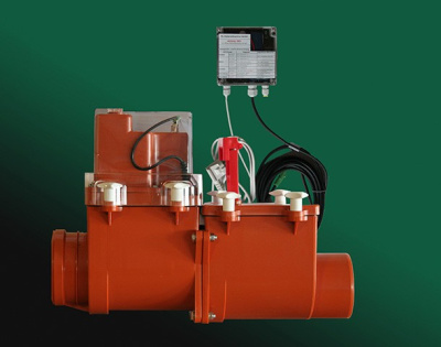 HL 715. 2 EPC DN 160 Магистральный двухкамерный канализационный затвор с электроприводом