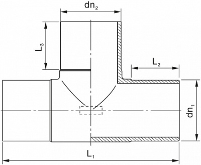 ROFITT (MT 110/110/110.11) Спигот Тройник PE100, SDR11, -110x110x110 (10)