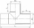 ROFITT (MT 063/032/063.11) Спигот Тройник PE100, SDR11, -63x32x63 (70)