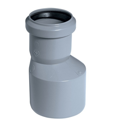 Переход пластиковый DN 32x40мм  HTR Ostendorf (Цвет Серый)    