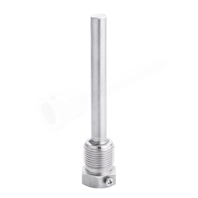Гильза для термометра длина 150 мм внешний диаметр ножки Ø 9 x G 1/2 из нержавеющей стали