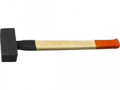 Кувалда Россия 4 кг,литая, с деревянной ручкой.