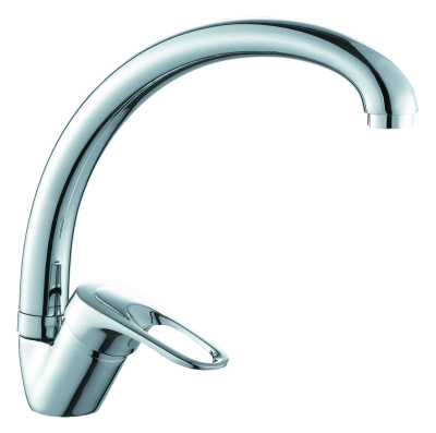 SOL1200 Смеситель KÖNNER SOLO для кухни с высоким поворотным изливом