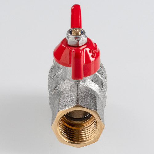 Кран шаровый ГОСТ Р 59553-2021, Бабочка рукоятка 1/2" вн.-вн. VALTEC  VT.417.N.04