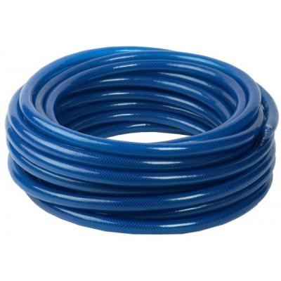 Шланг поливочный ЗУБР,армированный,усиленный , 1/2 (13мм) , 25 метров бухта , синий.
