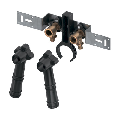 Комплект TECEflex с Водорозетками 16x1/2" из бронзы, и держателем для фанового отвода 720565