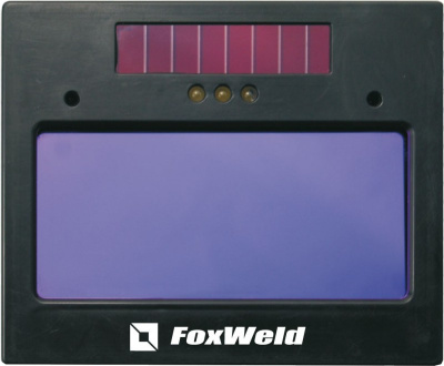 Светофильтр хамелеон 3100V ,110х90 мм, окно 90х40 мм, солнечные батареи, FOXWELD