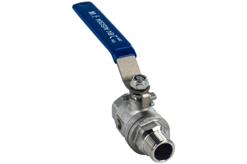 Кран шаровый  ВНУТ-НАР 1/2" AISI 304 нержавеющей стали