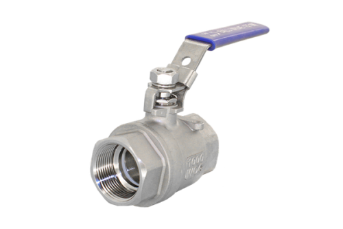 Кран шаровый с фиксатором вр/вр 2" DN 50 PN40 AISI 304 из нержавеющей стали BMLf