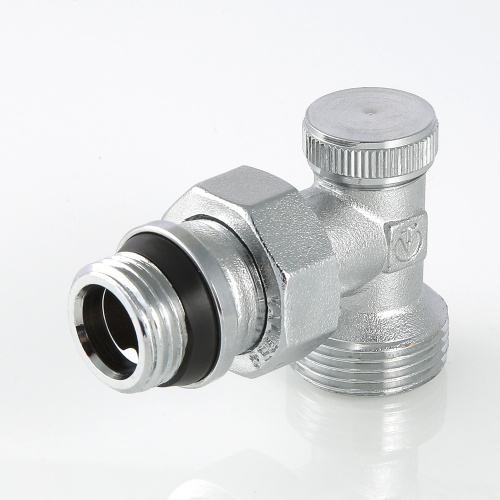 Клапан настроечный угловой (с доп. уплотнением) 1/2" * Евроконус VALTEC VT.019.NER.04
