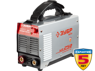 Сварочный инвертор М3 "Мастер" ЗУБР 250 А max,1*220 B (мин.180 В) IGBT,ПВ-30%,Горячий старт.