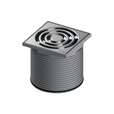 Декоративная решетка TECEdrainpoint S, 100 мм, в пластиковой рамке, с монтажным элементом 3660001