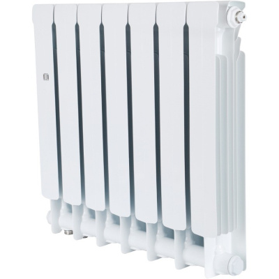 Биметаллический  секционный радиатор STOUT Space 5 секции нижнее подкл 3/4 500/90 SRB-0320-050005