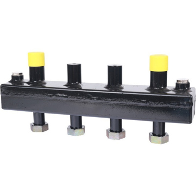 Стальной распр, коллектор 2 отопительных контура DN 20 с гидрав-ким раздел-м SDG-0018-002502 STOUT