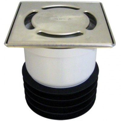 HL 73.2 DN110 Трап универсальный с сухим сифоном, нержавеющая сталь V2A, пропус способность 0,8 л/с