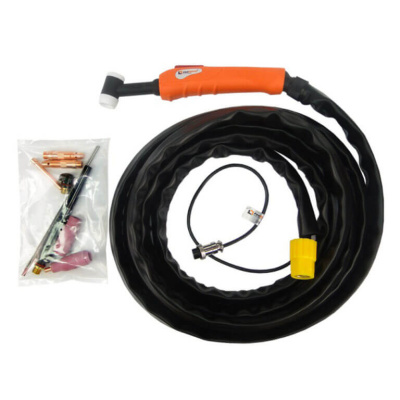 Горелка для аргонодуговой сварки UnoTIG - 17V (4м.) , М16 , кнопка , FOXWELD