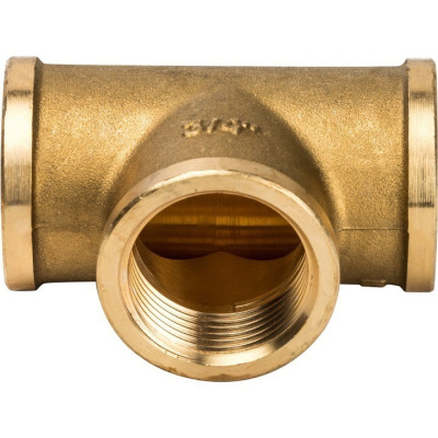 Фитинг  STOUT Тройник 3/4  SFT-0019-000034 внутренняя резьба латунь 