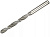 Сверло по металлу ЗУБР"МАСТЕР" 1,0 х 34/12 мм, 1 шт.уп.Быстрореж сталь Р6М5,угол заточки 118