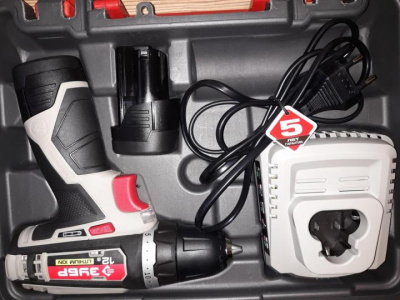 Дрель-шуруповерт аккумуляторная Li-ion 12 В,2 скорости,реверс,1.5 Ач,10 мм, 2АКБ,БЗУ , ЗУБР