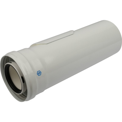 Элемент дымохода труба конденсационная M-F Ø 60/100,  L 310 мм п/м STOUT с инспекционным окном