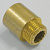 УдлинительTIEMME 20 мм х 1/2" латунь Внутренняя - Наружная резьба   