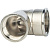 Фитинг STOUT Угол 1/4  SFT-0014-000014 внутренняя резьба латунь никелированная