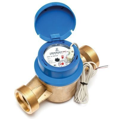 Счетчик воды ОСВХ-25 ДГ НЕПТУН (имп.выход.), для ХВС, L=170 мм, одноструйный, со сгонами, крыльчатый