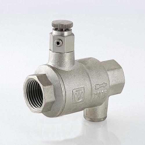 Клапан обратный  с дренажом и воздухоотводчиком 1" VALTEC                                VT.171.N.06