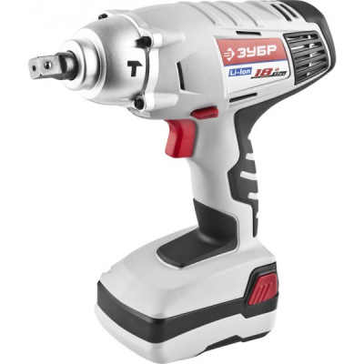 Гайковерт-шуруповерт ударный  аккумуляторный Li-ion 18 В , патрон квадрат 1/2" , ЗУБР