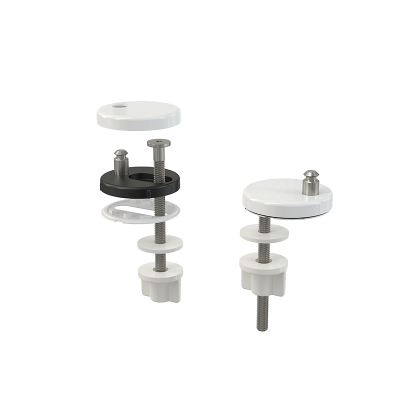 Петли ALCAPLAST P106B с нижним монтажем, пластиковая крышка