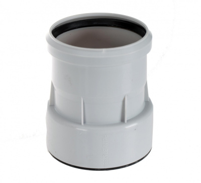 HL9/1 Переходник с поливинилхлорида (ПВХ), полипропилена (ПП) DN 110 на чугун, свинец, сталь DN 100