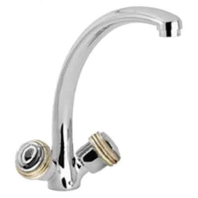 105 REGIA 130 Смеситель для мойки, излив 130 мм.с классической кран-буксой MOFEM
