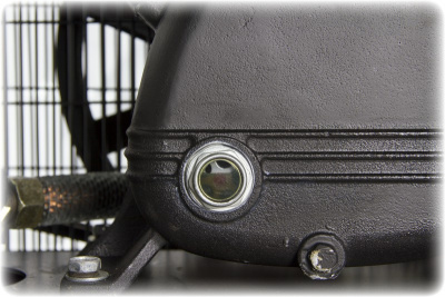 Компрессор AEROMAX 550/100 масляный, ременной 4 кВт / 380V 550л/мин FOXWELD