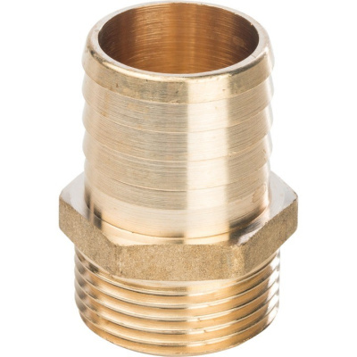 Фитинг STOUT Штуцер латунный  НР 1" x 25  SFT-0035-000125 