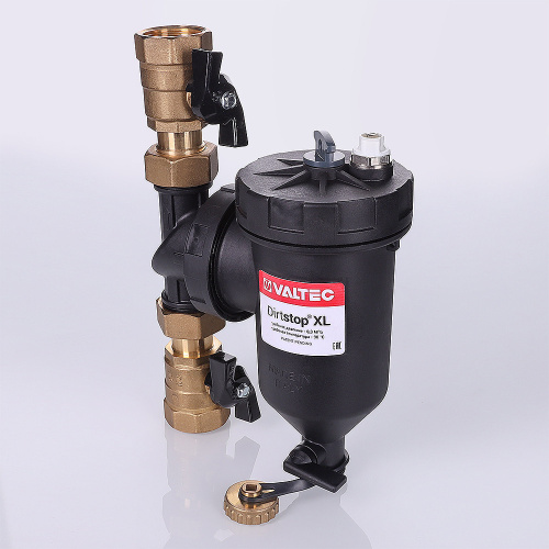 Фильтр-дешламатор с пластиковым корпусом (Dirstop XL, модель 2022), 1" VT.382.BX.06 VALTEC