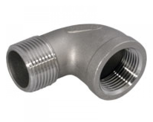 Угол резьбовой вр/нр Ду 40 (48,3 мм) AISI 304 из нержавеющей стали