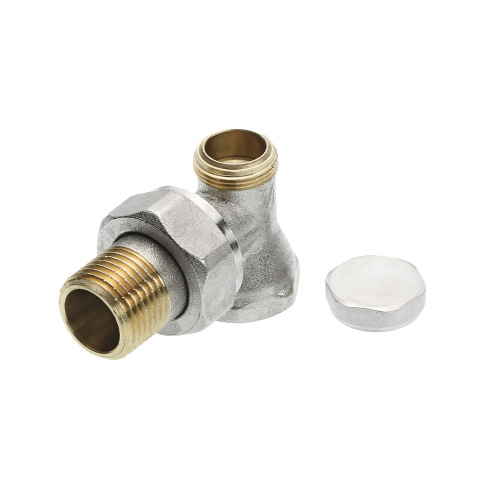 Вентиль на обратную подводку, угловой R 1/2" х Rp 1/2" TECEflex 8740434