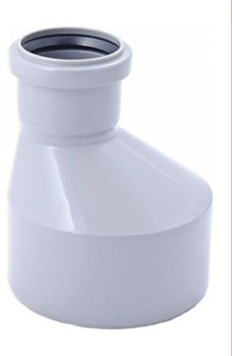 Переход пластиковый длинный DN 110x75мм  HTR (бутылка) Ostendorf (Цвет Серый)     115720