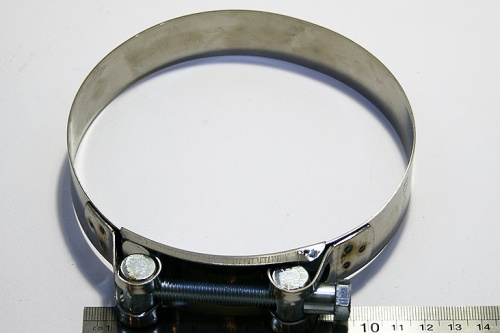 Хомут усиленный VERS W2 43-46 нержавеющая сталь 