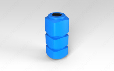 ЕМКОСТЬ L 1670  х 749  х 749    Диаметр горловины 300 мм