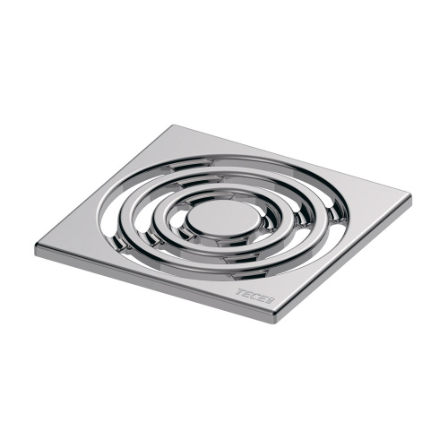 Декоративная решетка TECEdrainpoint S, нержавеющая сталь, 100 мм 3665002