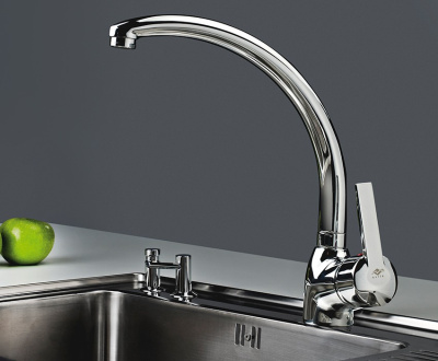 303 MODE   Смеситель для мойки с поворотным изливом 210 мм  MOFEM 